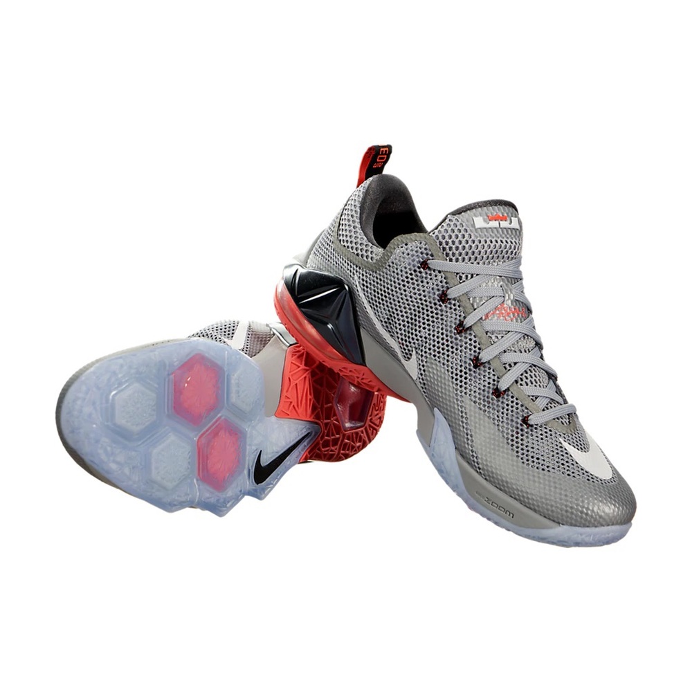 Pre-owned 2015 LeBron 12 Low 'Wolf Grey'